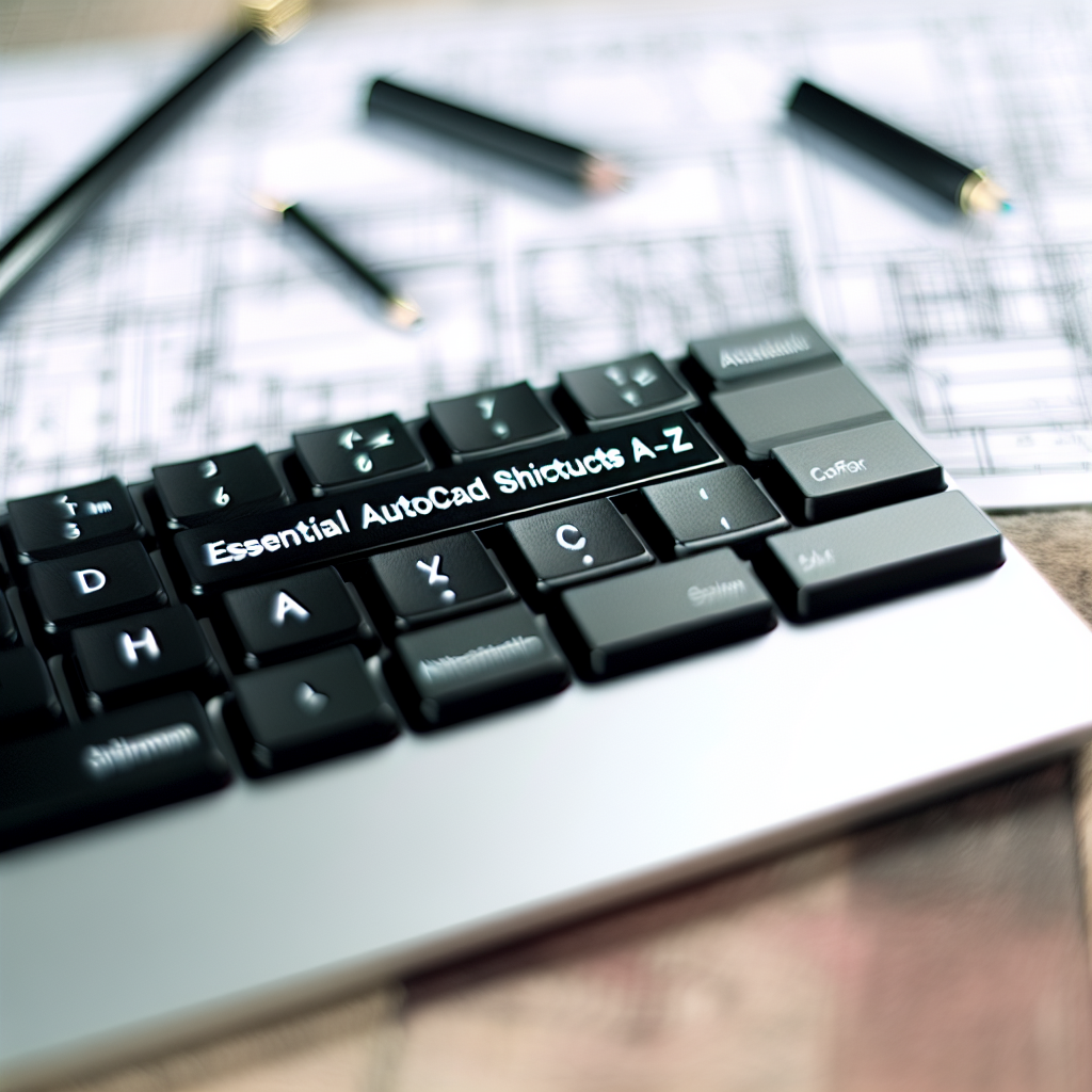 Essential AutoCAD Shortcuts A to Z for Engineers and Architects